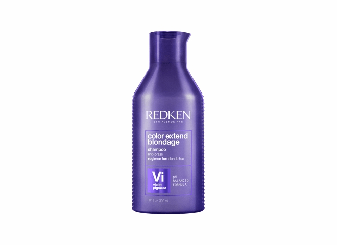 Shampooing color extend blondage