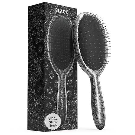 Brosse framar Black glitters