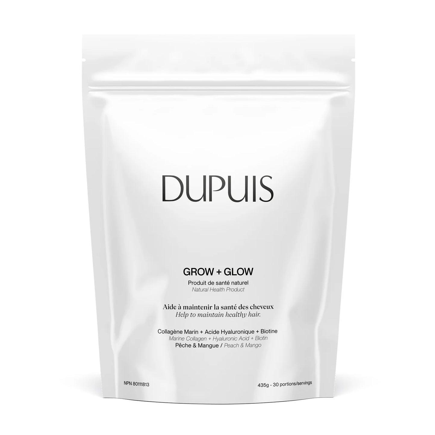 Grow & glow supplément DUPUIS