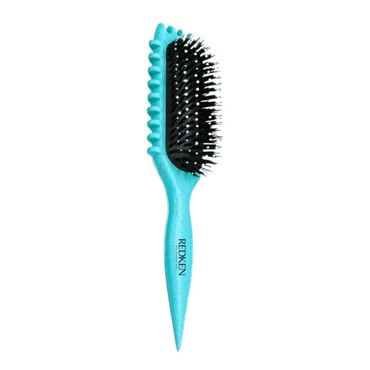 Brosse pour les boucles turquoise
